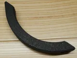 Modern Curved Front Mounted Drawer Pull or Door Handle-0
