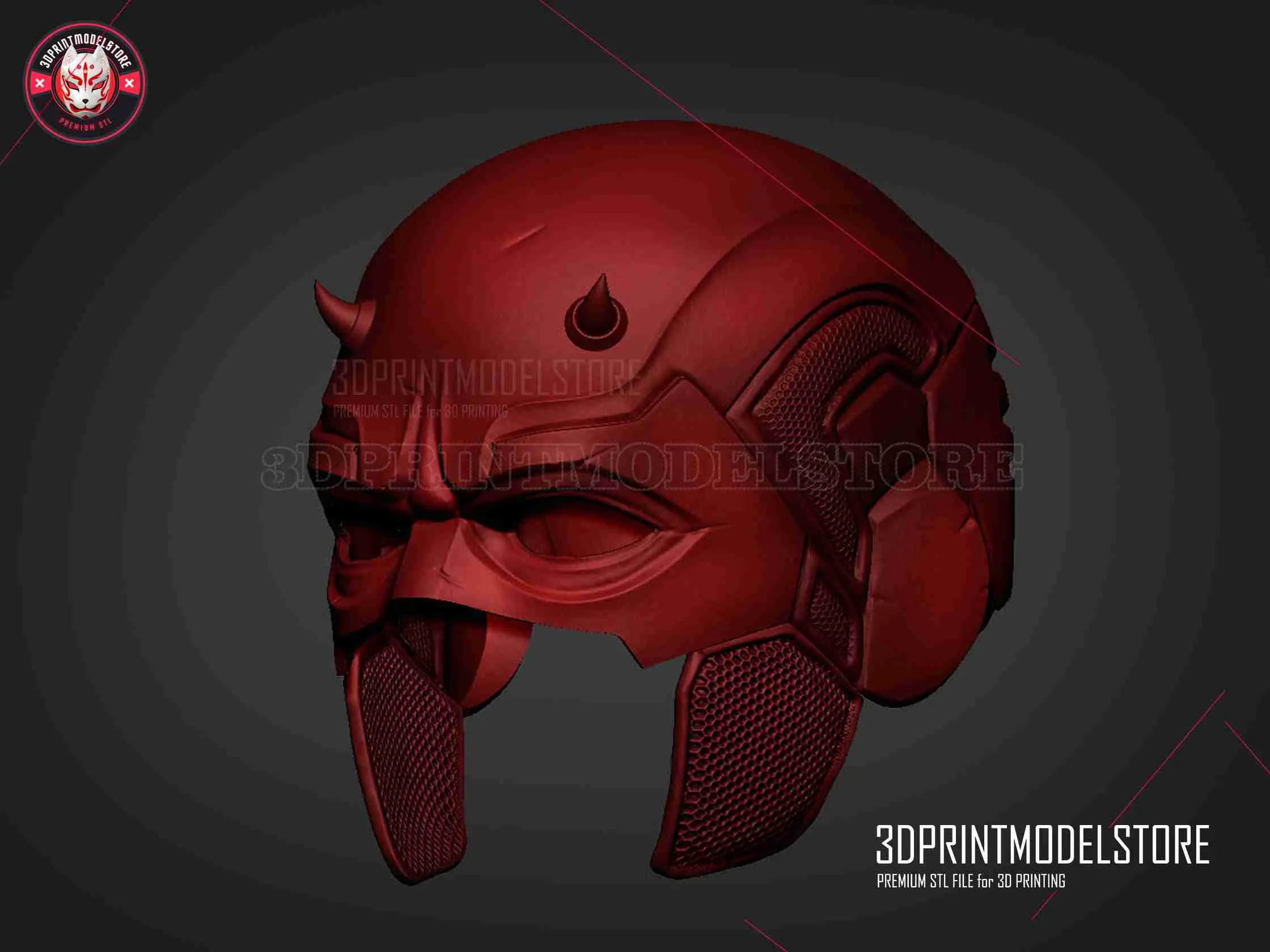 Marvel Daredevil Helmet Cosplay - Halloween Costume Mask