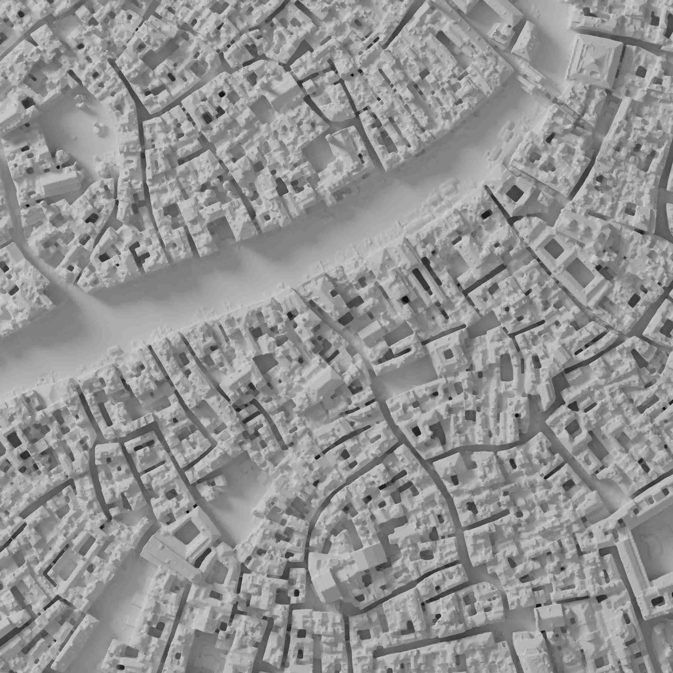 3D-Modell von Venedig, Italien