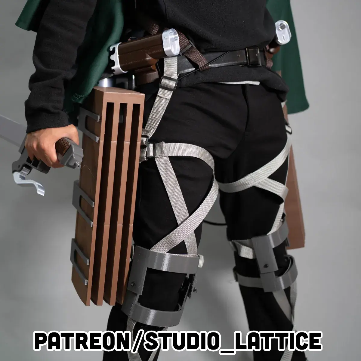 Attack on Titan Levi ODM 3D Maneuver Gear Season 4 3DMG