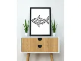 Shark II Wall Sculpture 2D-1