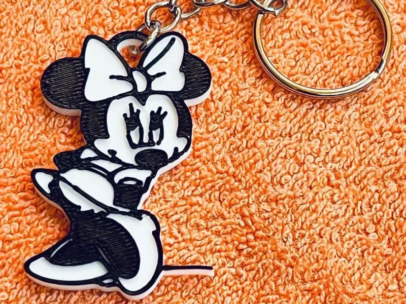 Keychain Minnie Presumida
