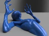 3D ALIEN WALL ART - PERFECT FOR HALLOWEEN! - *SUPPORT FREE*-6
