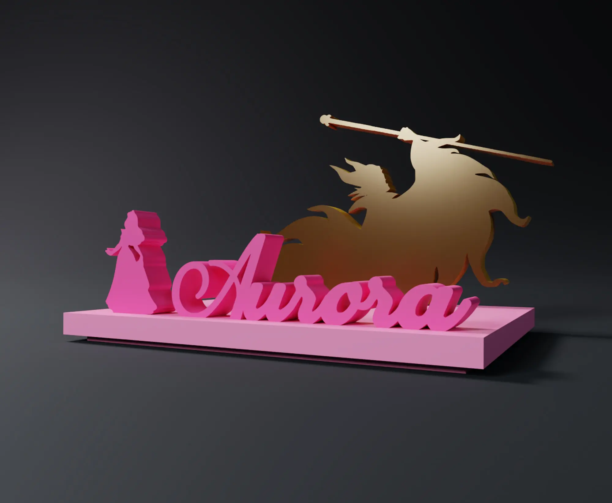 CAJA AURORA PRINCESA DISNEY - BELLA DURMIENTE