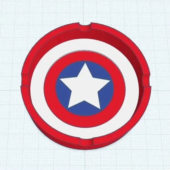 CENICERO CAPITAN AMERICA