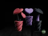 hearts • vase-9