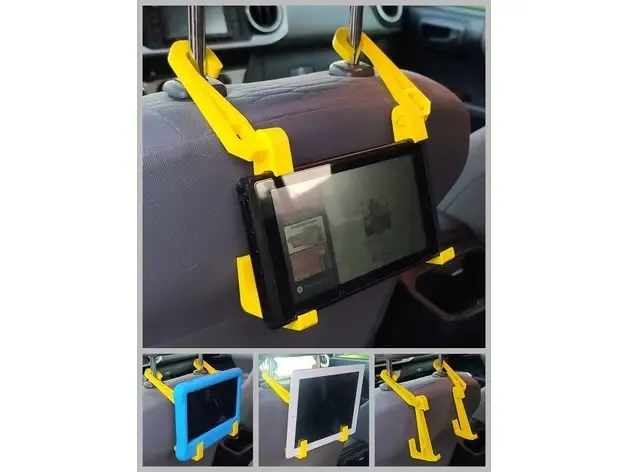 Nintendo Switch, and Tablet Car Headrest Mount
