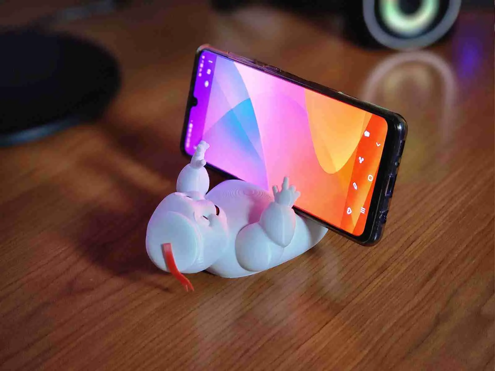 MINI PUFT MARSHMALLOW - CELL PHONE HOLDER