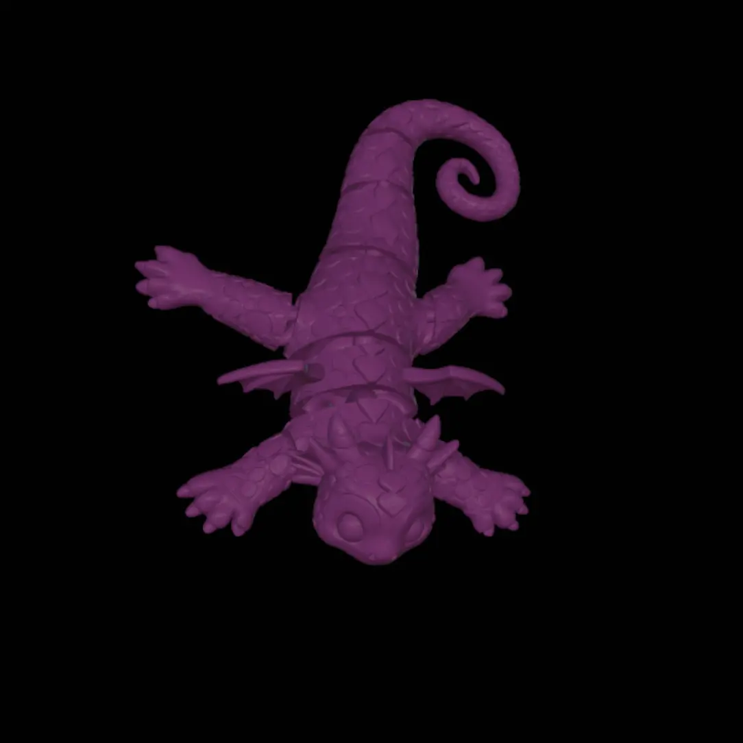 Valentine Cute Dragon 