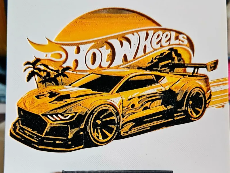 Hot Wheels sunset
