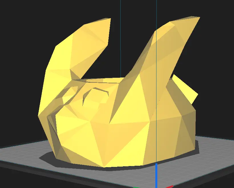 Very Low Polly Bunny Planter