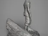 Ekko – Arcane Inspired 3D Printable Statue-3