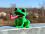 Frog with insect-1
