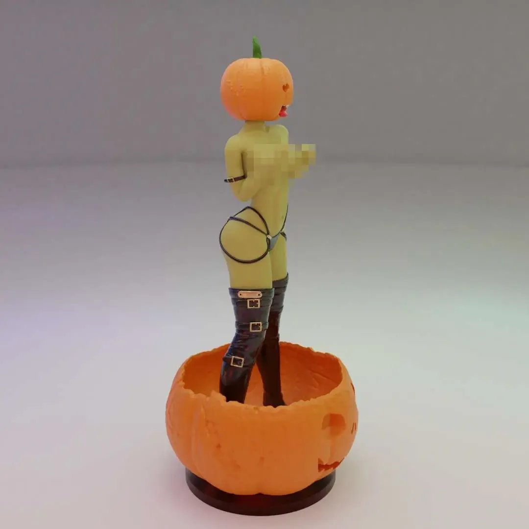Halloween Jacqueline O' Lantern Figurine (Pumpkin Girl)
