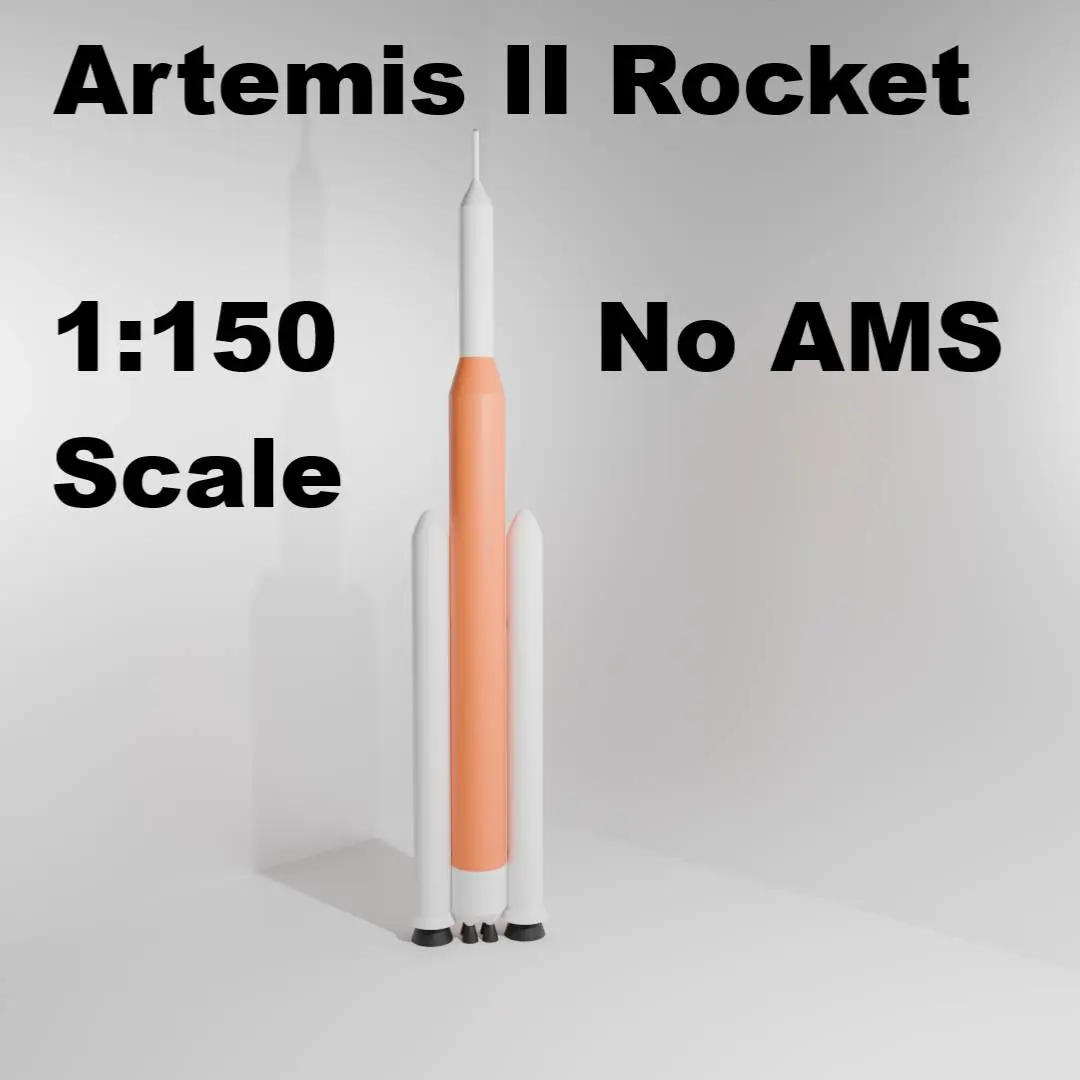 Artemis II Rocket Artemis 2 1:150 Scale with no AMS needed!
