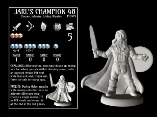 Jarl's Champion (18mm scale)