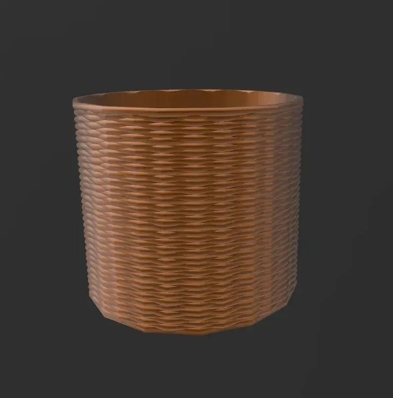 weaved planter