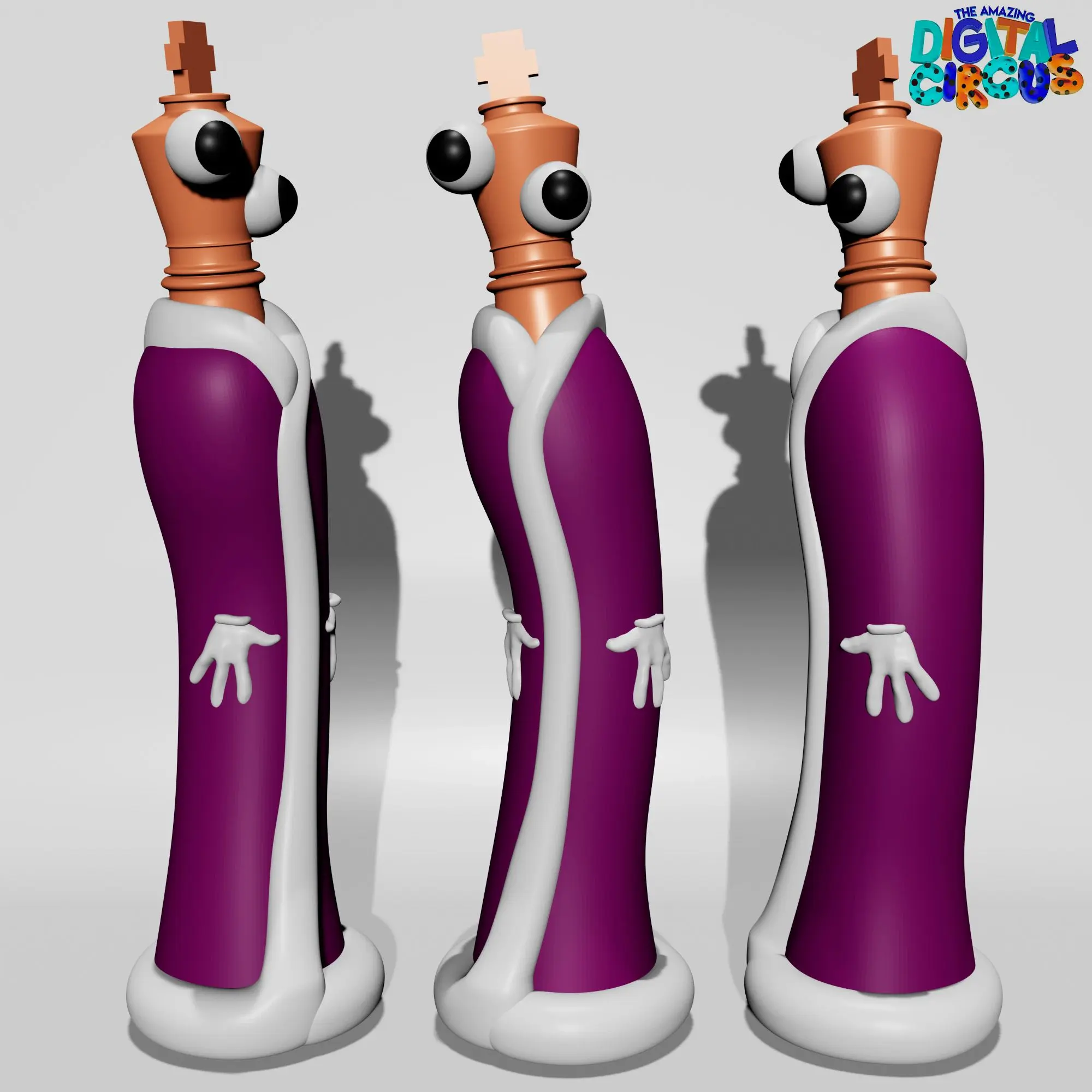 KINGER - THE AMAZING DIGITAL CIRCUS | 3D MODEL STL | 3D models download |  Creality Cloud