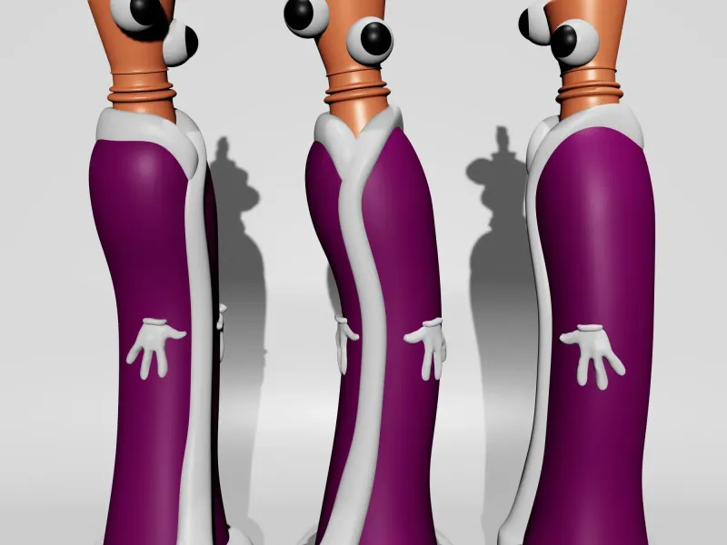 KINGER - DER ERSTAUNLICHE DIGITALE ZIRKUS | 3D MODELL STL