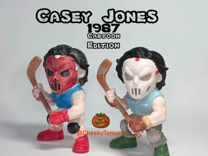 Casey Jones – TMNT 1987 Figurina DeskBuddy