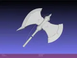 Frieren Stark Axe Printable Model-3