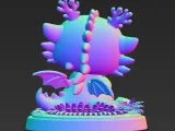 Chibi Water Dragon-3