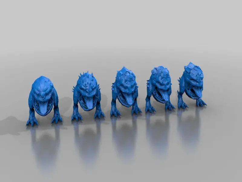 herd squigs - goblins and orks - tm