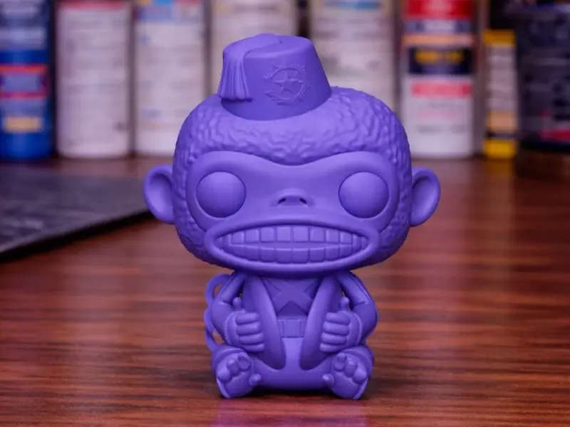 Call of Duty Zombies Monkey Chibi Figure