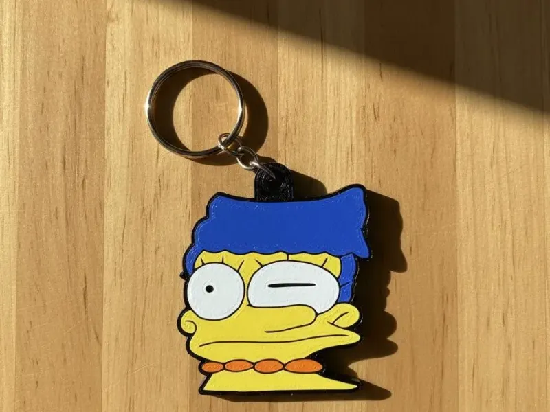 Keychain - Marge Simpon