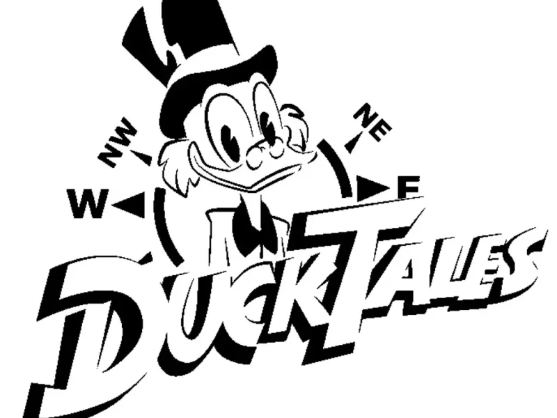 Ducktales stencil
