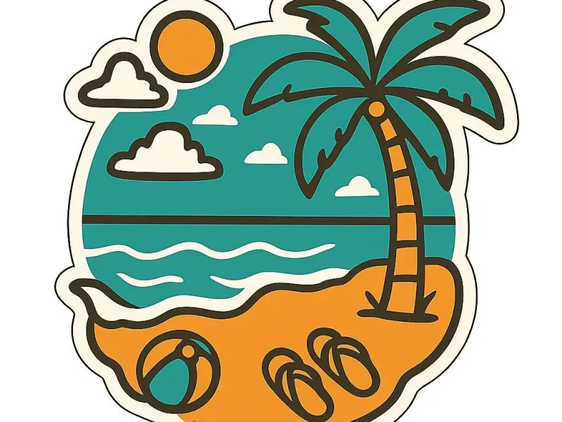 Holiday beach