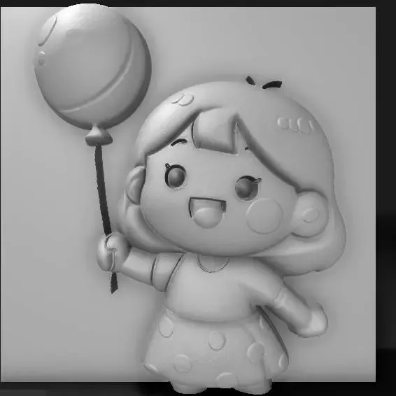the girl with the balloon