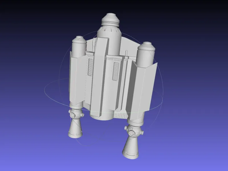 Star Wars Mandalorian Rising Phoenix Jetpack Parts