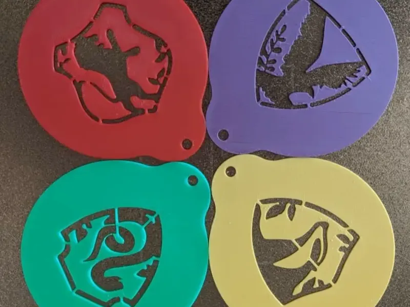 Wizarding World Coffee Stencil Set - Volume 5