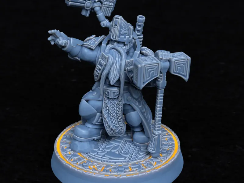 Hammer Priest (héros nain spécialiste de la techno)