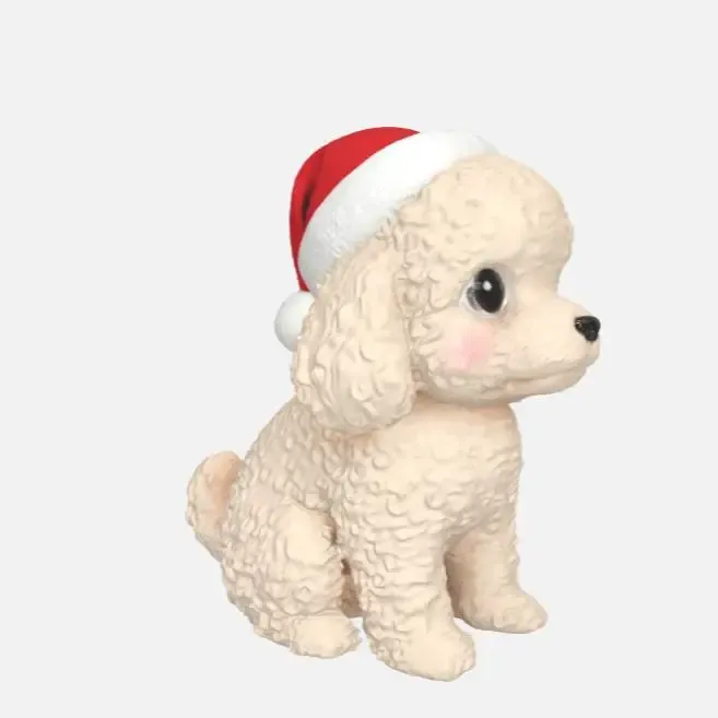 DOGGY CHRISTMAS - CANICHE