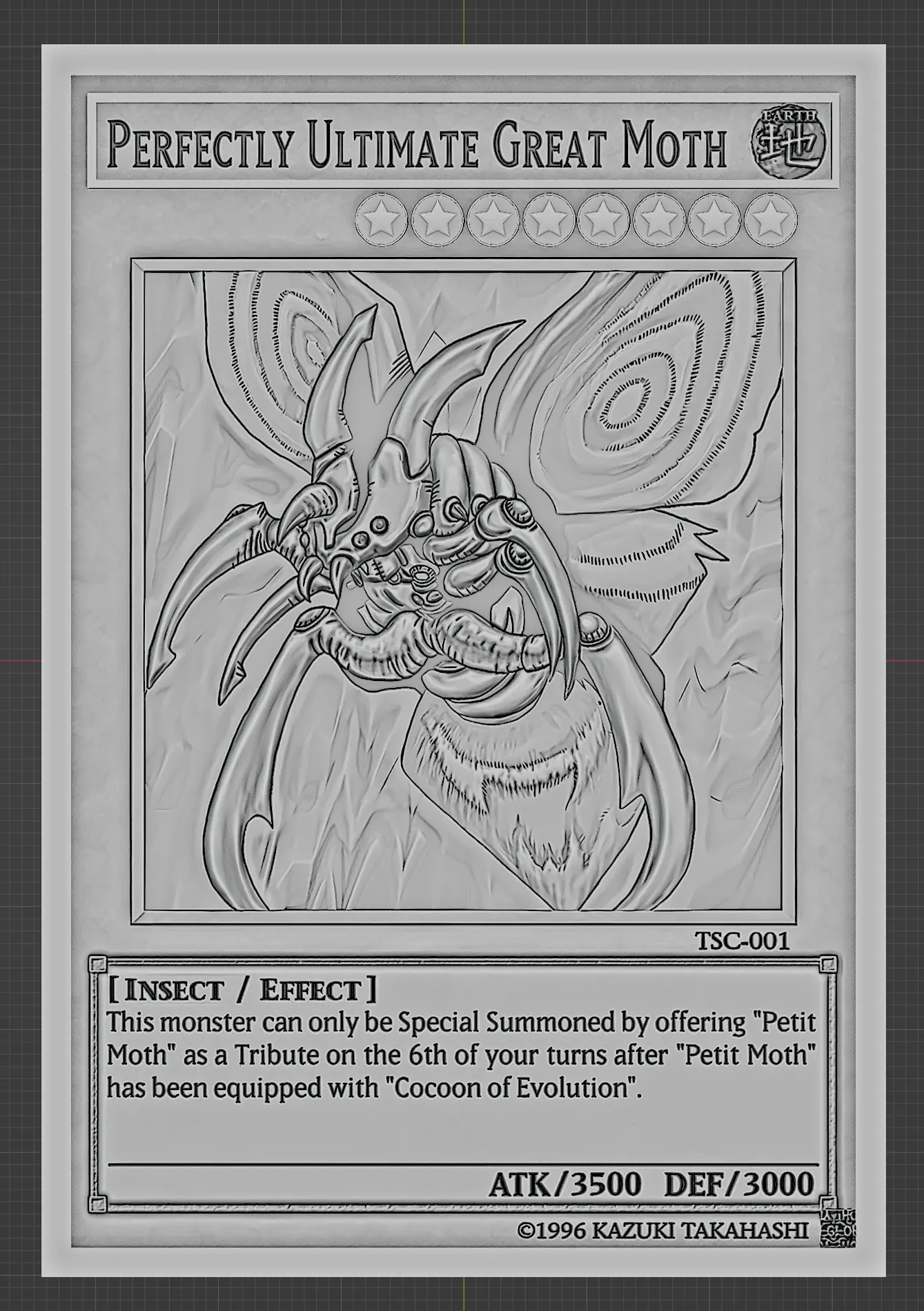 perfectly ultimate great moth - yugioh | 3D models download | Creality ...