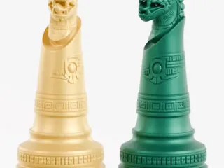 Alfil ajedrez tematico Imperio Maya 3mf