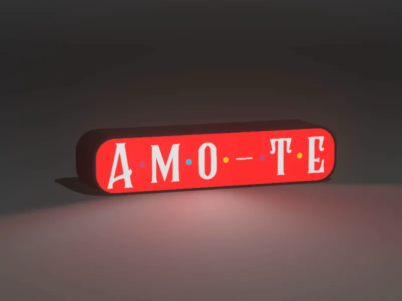 Lightbox Amo-te
