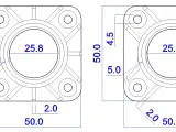 1 İnç - 1" Boru Montaj Braketi-3