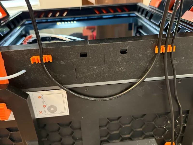 D3P Riser Cable Managemet for CFS Pwr & Data cables K1 Max