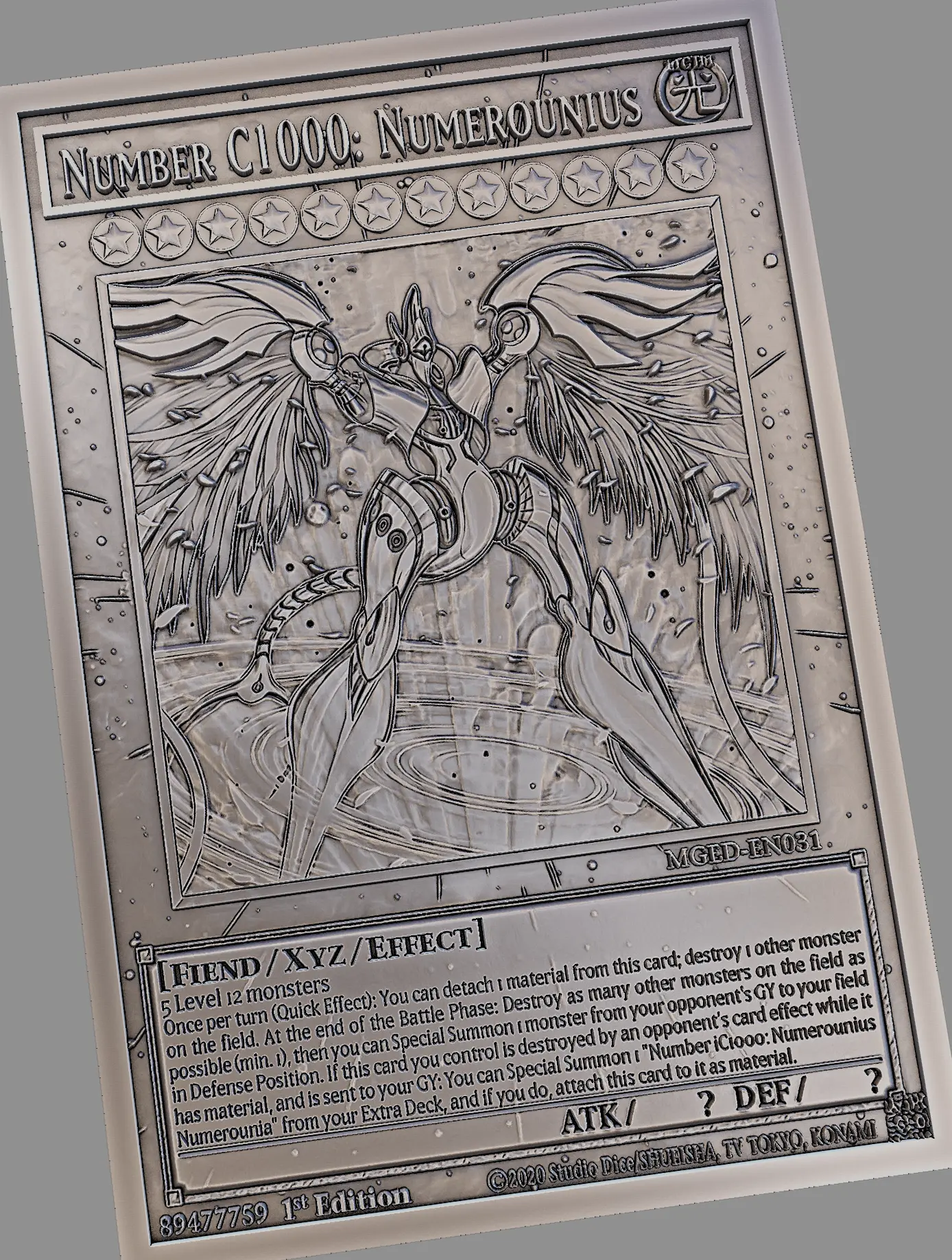 NUMMER C1000 NUMEROUNIUS - YUGIOH