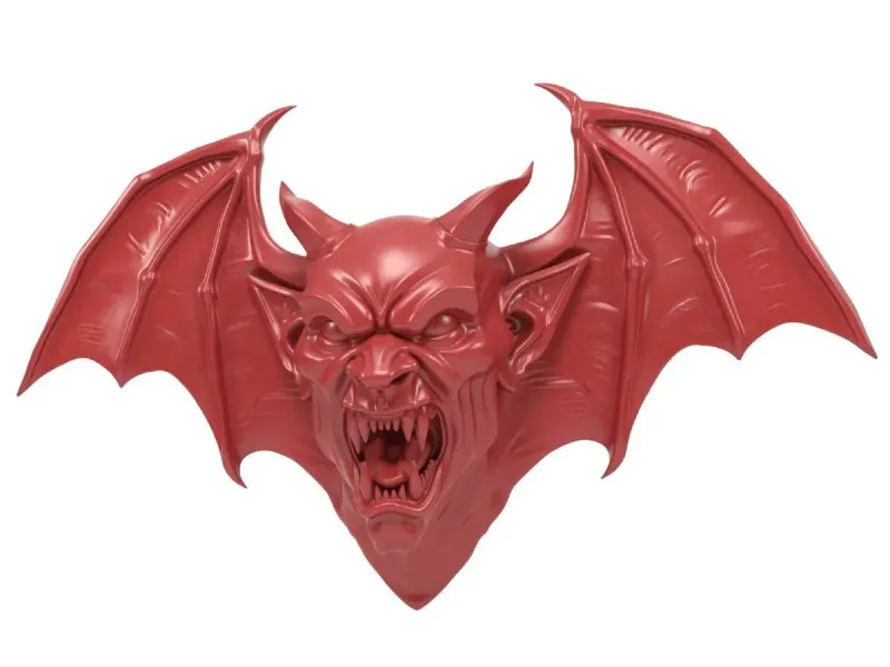 Demon wall decoration