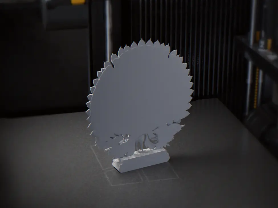 Peacock Sculpture Animals 3D Printable
