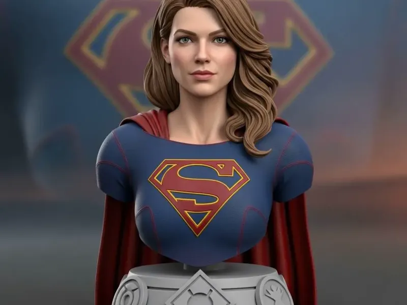 Supergirl Estatua