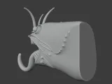 Lobster Head Wall Hanger Coat and Key Holder Hook-3