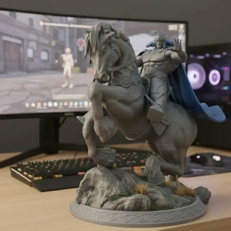 Raoh op Kokuoh - Fist of the North Star - Ultieme Assemblage