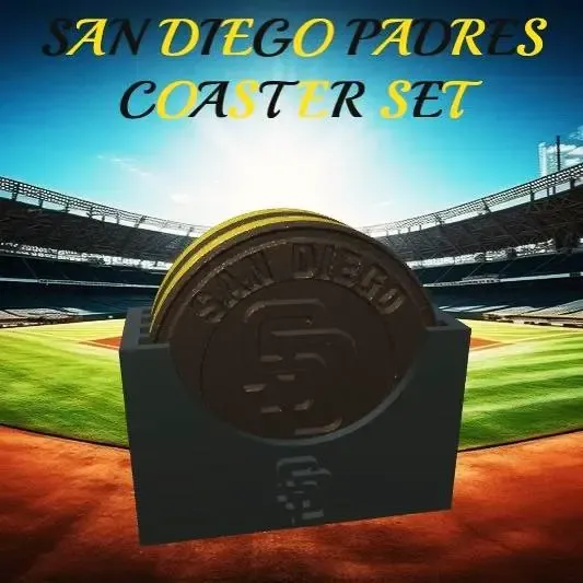 San Diego Padres Coaster Set (MLB)