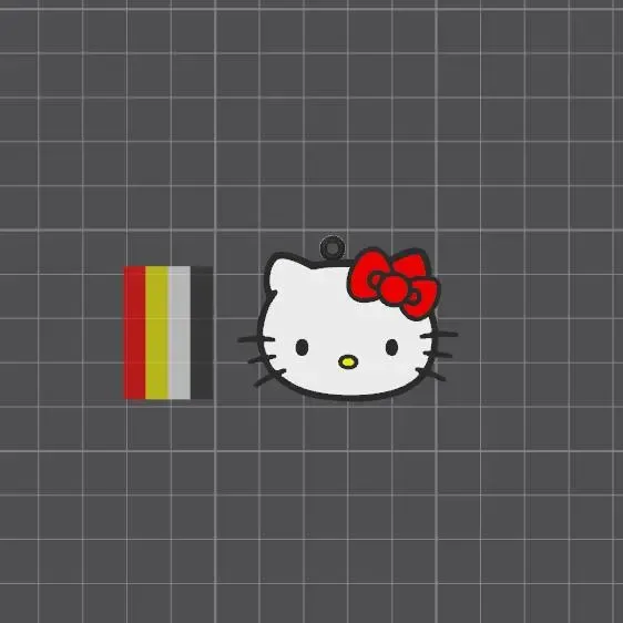 TAG CHAVEIRO HELLO KITTY ALICE