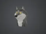 Unloved Wolf Keychain-3